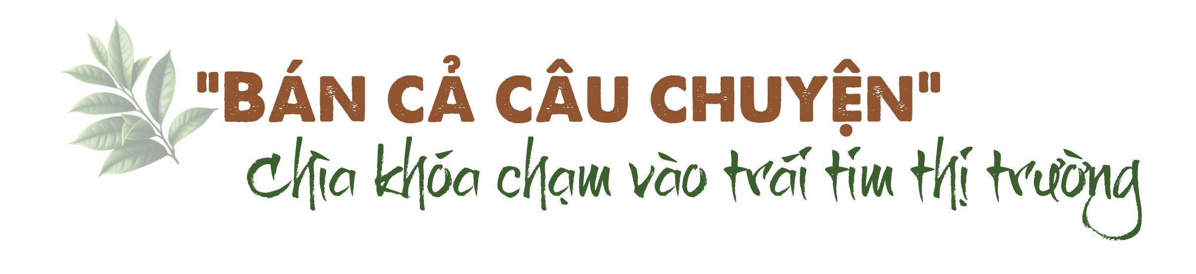 Longform | Khi sản phẩm vùng cao ‘kể chuyện’