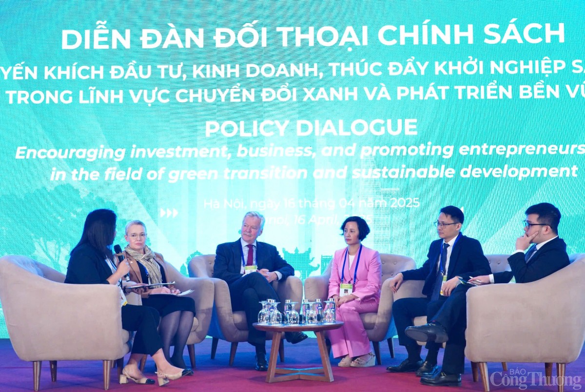 Phiên thảo luận: Hợp tác thúc đẩy khởi nghiệp sáng tạo chuyển đổi xanh và phát triển bền vững