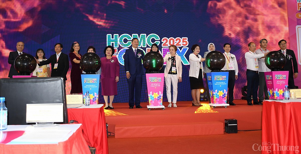 HCMC FOODEX 2025: Mở rộng thị trường, thúc đẩy xuất khẩu
