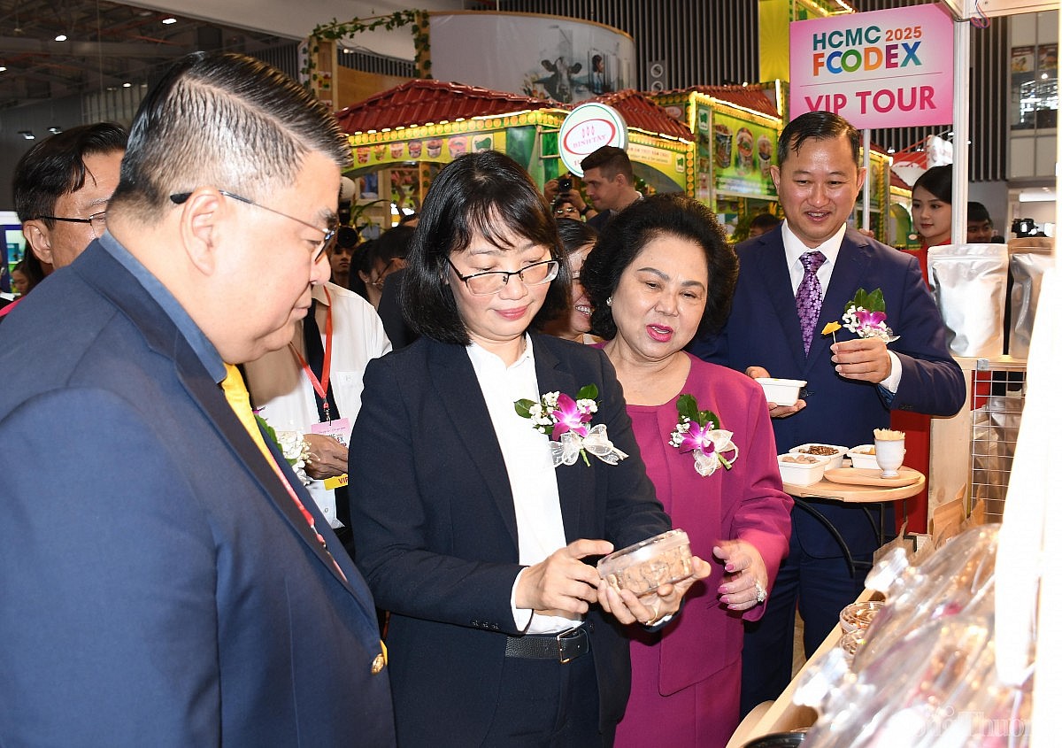 HCMC FOODEX 2025: Mở rộng thị trường, thúc đẩy xuất khẩu