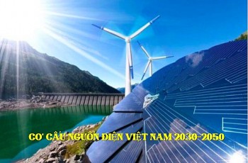 Cơ cấu nguồn điện theo Quy hoạch điện VIII điều chỉnh đến năm 2030 và 2050