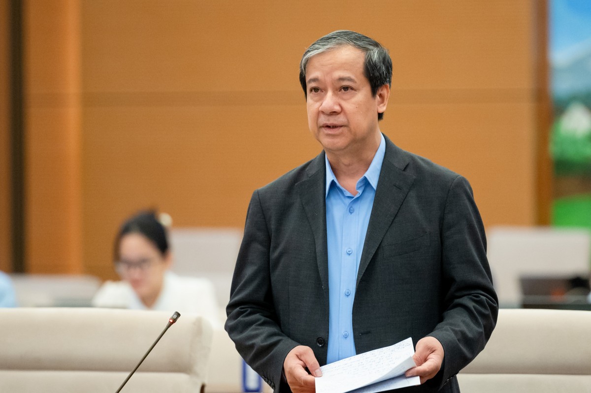 Bộ trưởng Bộ Giáo dục và Đào tạo Nguyễn Kim Sơn