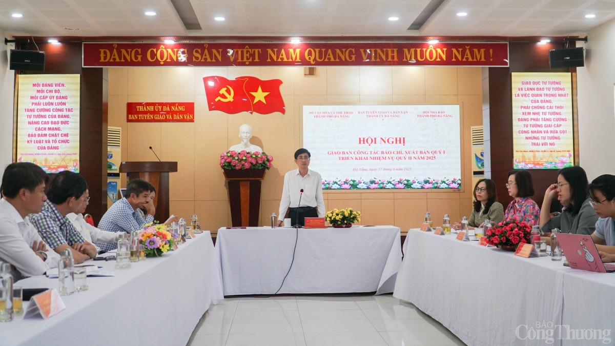 Ban Dân vận và Tuyên giáo Thành ủy Đà Nẵng giao ban báo chí quý I/2025, triển khai nhiệm vụ quý II/2025 Ban Dân vận và Tuyên giáo Thành ủy Đà Nẵng giao ban báo chí quý I/2025, triển khai nhiệm vụ quý II/2025