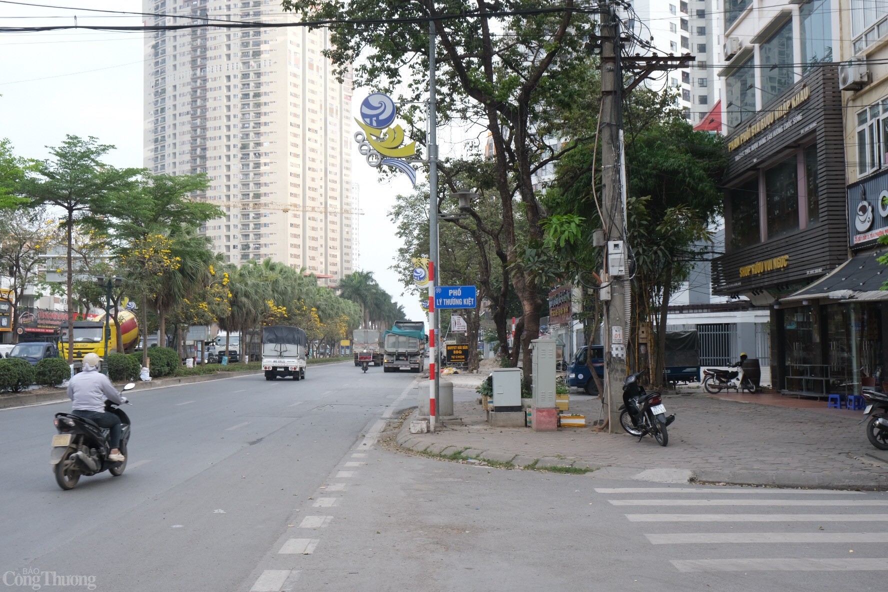 dự án sẽ thực hiện xén hè để mở rộng phần đường xe chạy