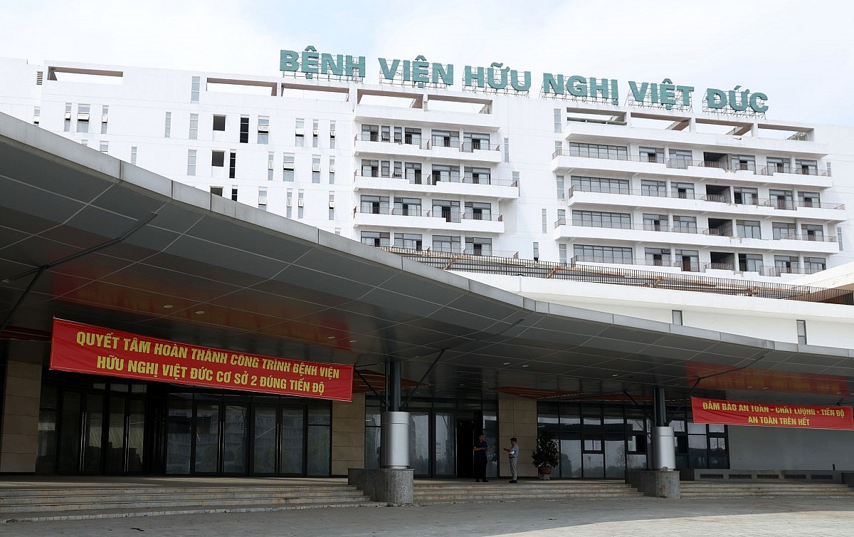 Cơ sở 2 Bệnh viện Việt Đức - Ảnh: VGP/Đức Tuân Cơ sở 2 Bệnh viện Việt Đức - Ảnh: VGP/Đức Tuân