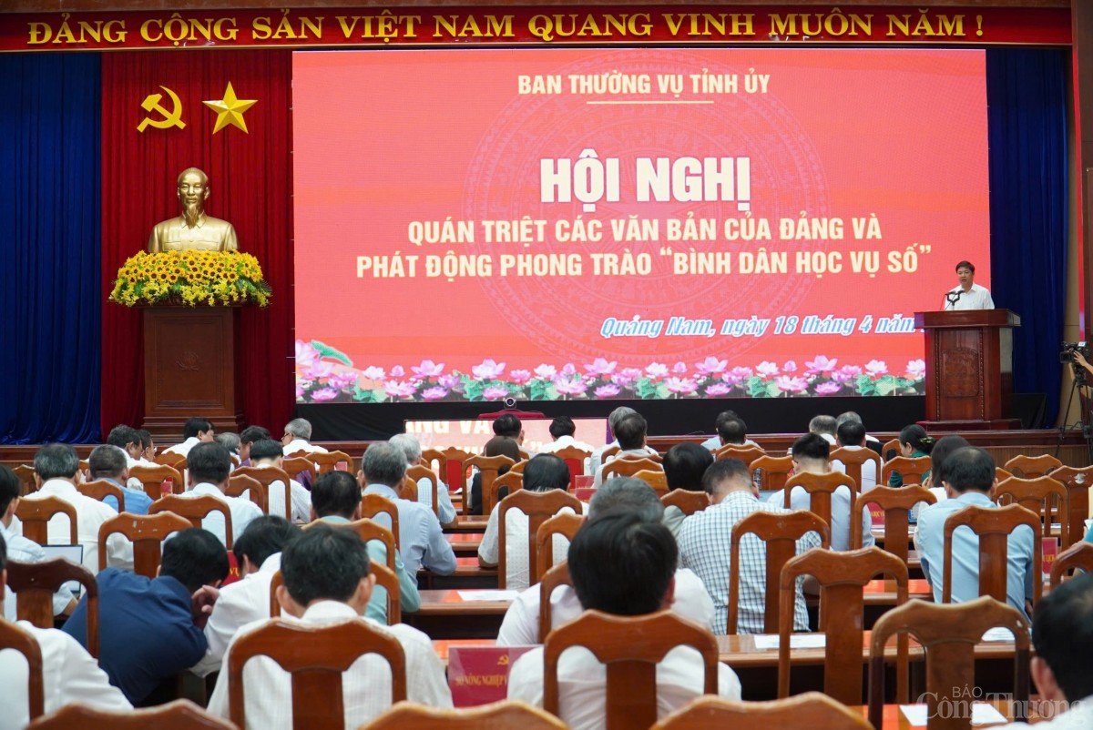 Tỉnh Quảng Nam phát động phong trào