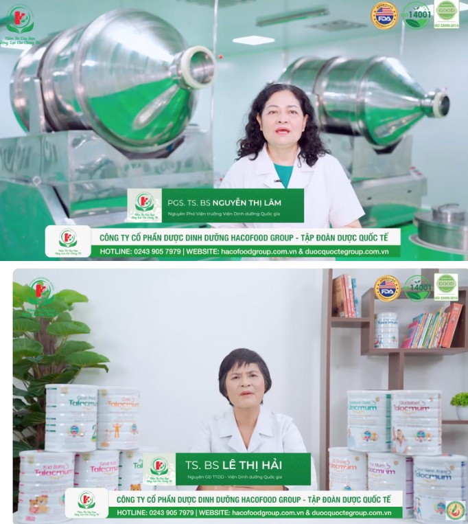 PGS.TS Nguyễn Thị Lâm - nguyên Phó Viện trưởng Viện Dinh dưỡng Quốc gia