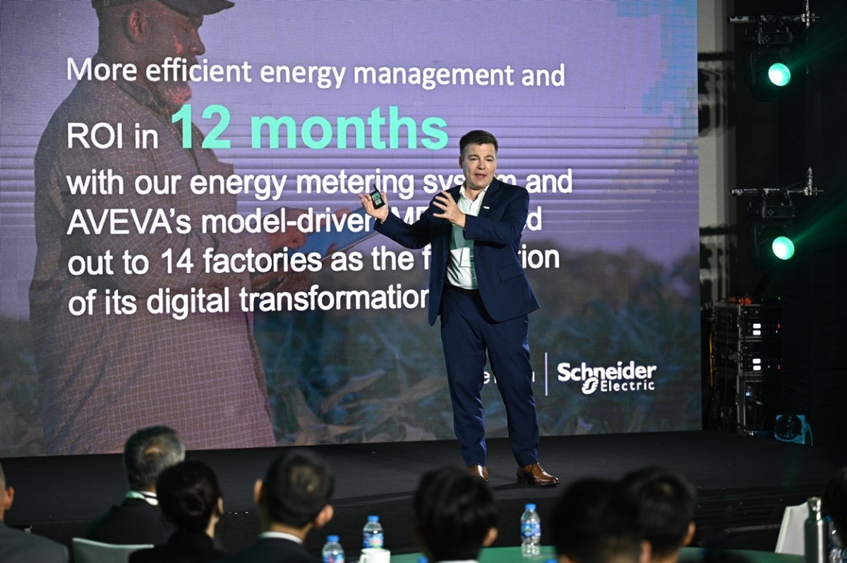 Ông Romaric Ernst, Phó Chủ tịch khối dự án và dân dụng Schneider Electric Đông Á