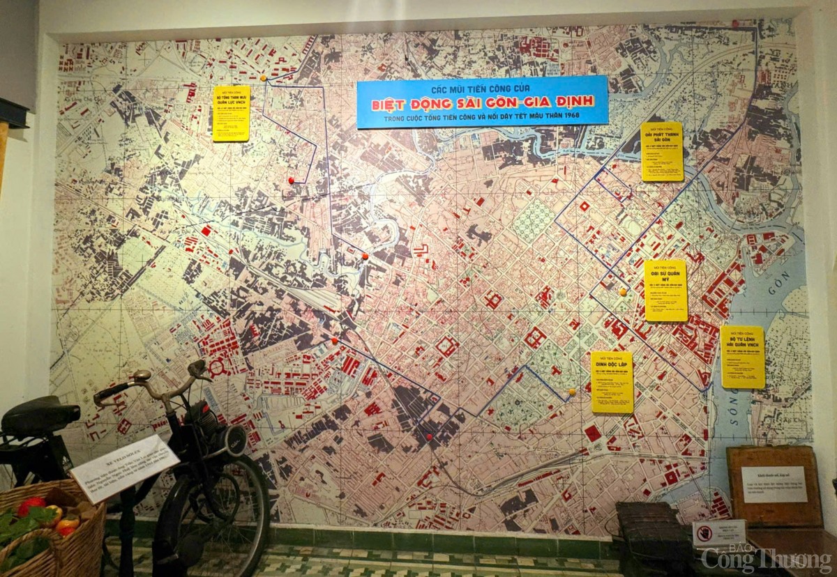 Những hiện vật quý giá tại Bảo tàng Biệt động Sài Gòn