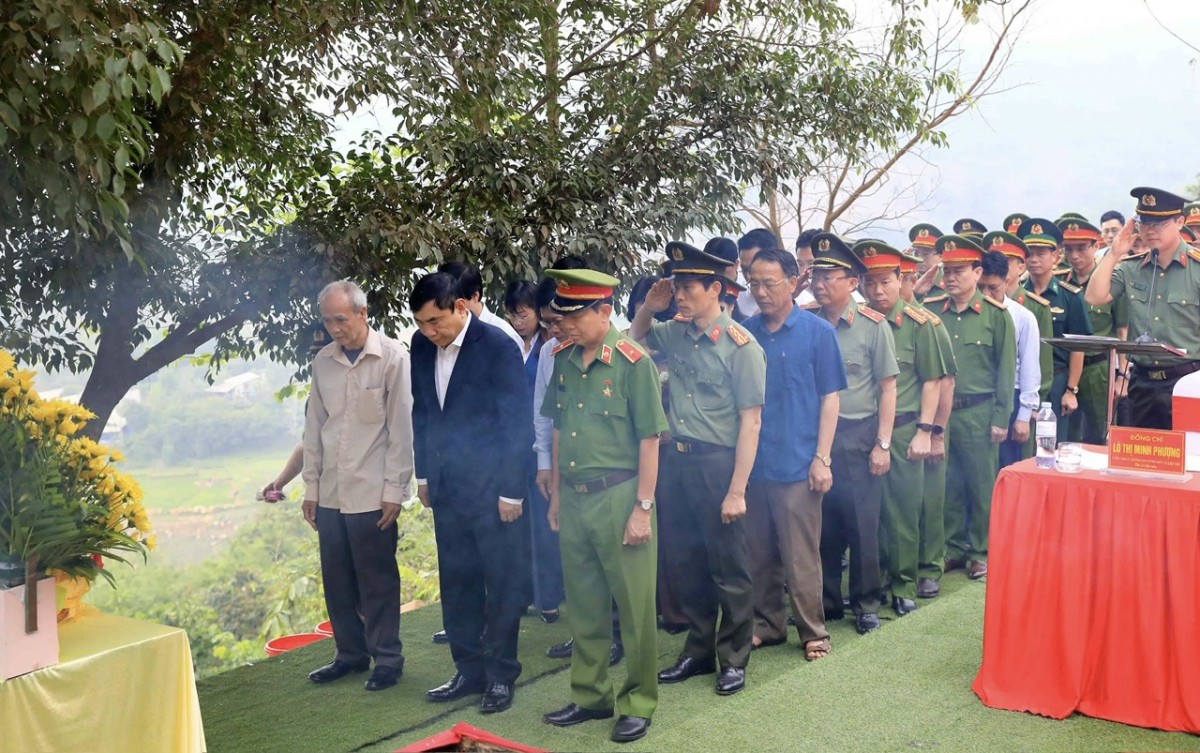 Điện Biên: Khởi công khu tưởng niệm liệt sĩ Phạm Văn Cường