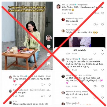 Mai Ly giễu nhại chế tài, Chu Thanh Huyền cảnh cáo ‘sân si’ - pháp luật đang bị ‘bỡn cợt’?