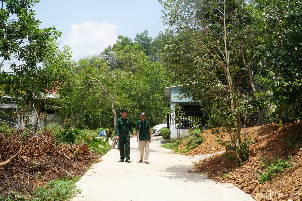 Cựu binh Đà Nẵng hiến đất mở đường, góp xây quê hương