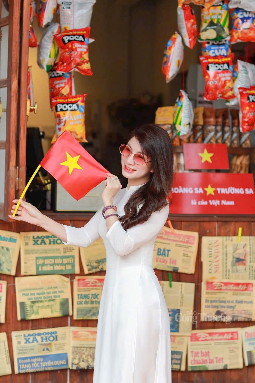 Những món đồ uống, chiếc bánh bình thường thôi, nhưng khi gắn vào dịp lễ, trang trí mang màu sắc dân tộc, bỗng trở nên có ý nghĩa hơn rất nhiều. Bạn Tuyêt Hạnh chia sẻ.