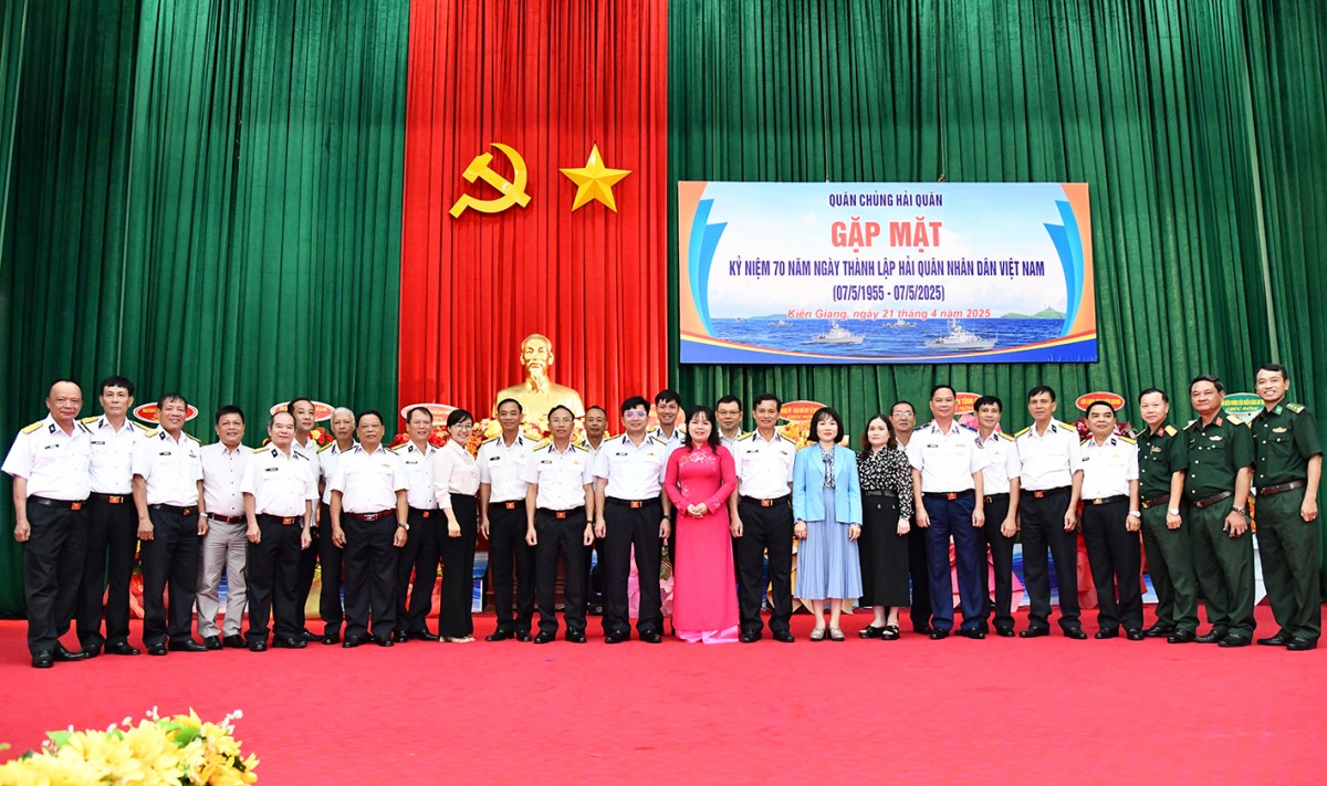 Quân chủng Hải quân: Gặp mặt 70 năm Ngày thành lập