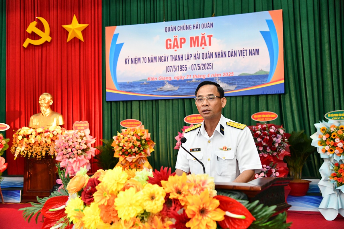 Quân chủng Hải quân: Gặp mặt 70 năm Ngày thành lập