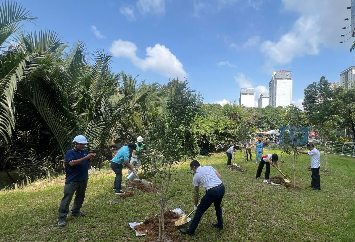 hoạt động trồng cây mang ý nghĩa thiết thực tại Thành phố Hồ Chí Minh và Hải Phòng hoạt động trồng cây mang ý nghĩa thiết thực tại Thành phố Hồ Chí Minh và Hải Phòng