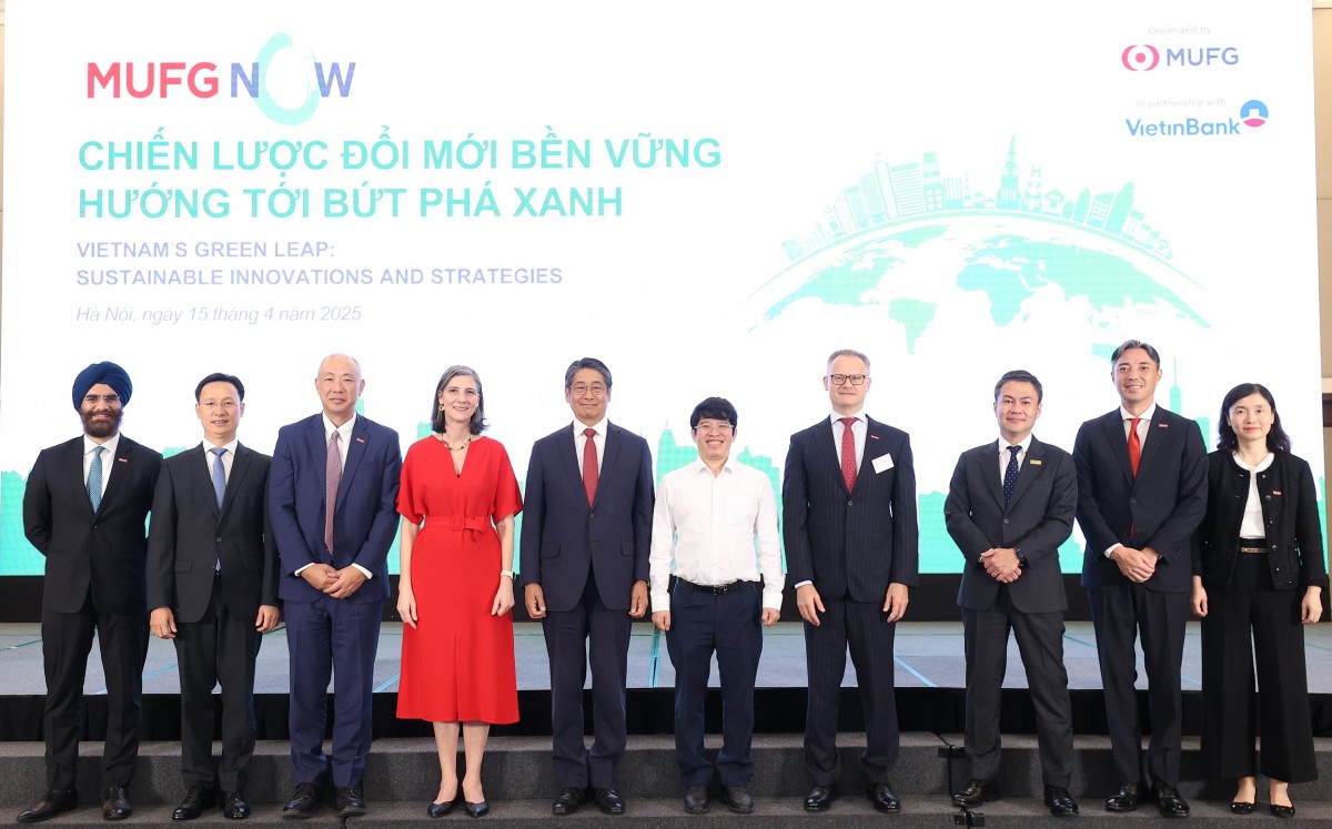 VietinBank đồng hành cùng MUFG thúc đẩy tài chính bền vững tại Việt Nam