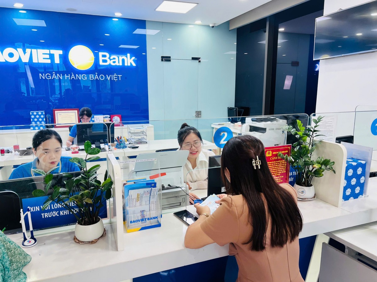 BAOVIET Bank quý I: Tăng trưởng nhờ tận dụng hiệu quả hệ sinh thái Tập đoàn Bảo Việt BAOVIET Bank quý I: Tăng trưởng nhờ tận dụng hiệu quả hệ sinh thái Tập đoàn Bảo Việt