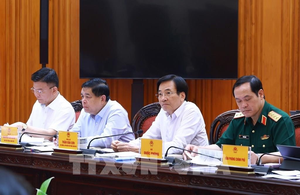 Các đại biểu tham dự cuộc họp chuẩn bị cho việc đàm phán thỏa thuận thương mại song phương với Hoa Kỳ. Ảnh: Dương Giang-TTXVN