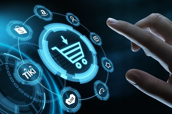 Thị trường thương mại điện tử quý I/2025 ghi nhận tăng trưởng ấn tượng. Ảnh minh họa