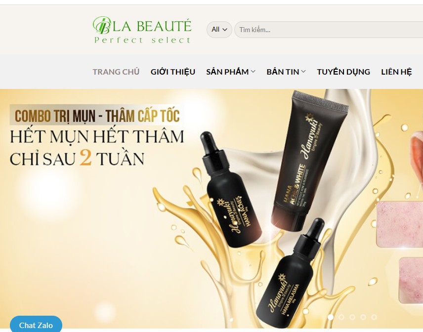 Mỹ phẩm Hanayuki của Đoàn Di Băng quảng cáo như thuốc chữa