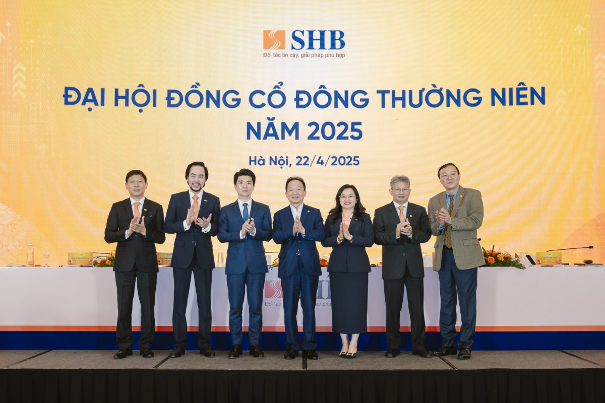 SHB bứt phá vươn tầm trong kỷ nguyên mới, kế hoạch lợi nhuận tăng 25%, cổ đông tin tưởng đồng hành SHB bứt phá vươn tầm trong kỷ nguyên mới, kế hoạch lợi nhuận tăng 25%, cổ đông tin tưởng đồng hành