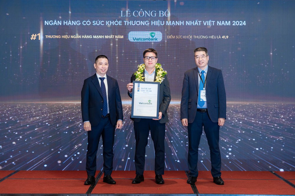 Vietcombank tiếp tục dẫn đầu ngành ngân hàng về sức khỏe thương hiệu Vietcombank tiếp tục dẫn đầu ngành ngân hàng về sức khỏe thương hiệu