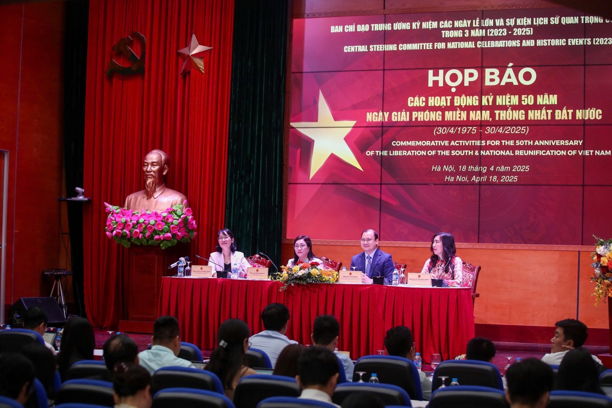 Ông Lê Hải Bình - làm Giám đốc Trung tâm Báo chí tuyên truyền các hoạt động Kỷ niệm 50 năm Ngày giải phóng miền Nam thống nhất đất nước.