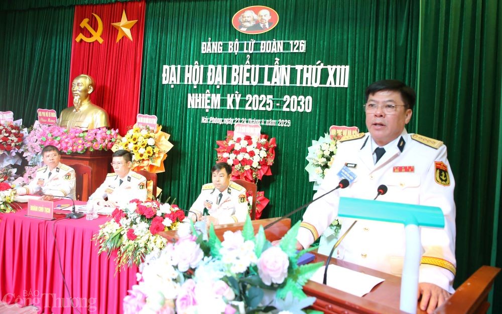 Đại hội Đảng Lữ đoàn 126: Quyết tâm nhiệm kỳ mới