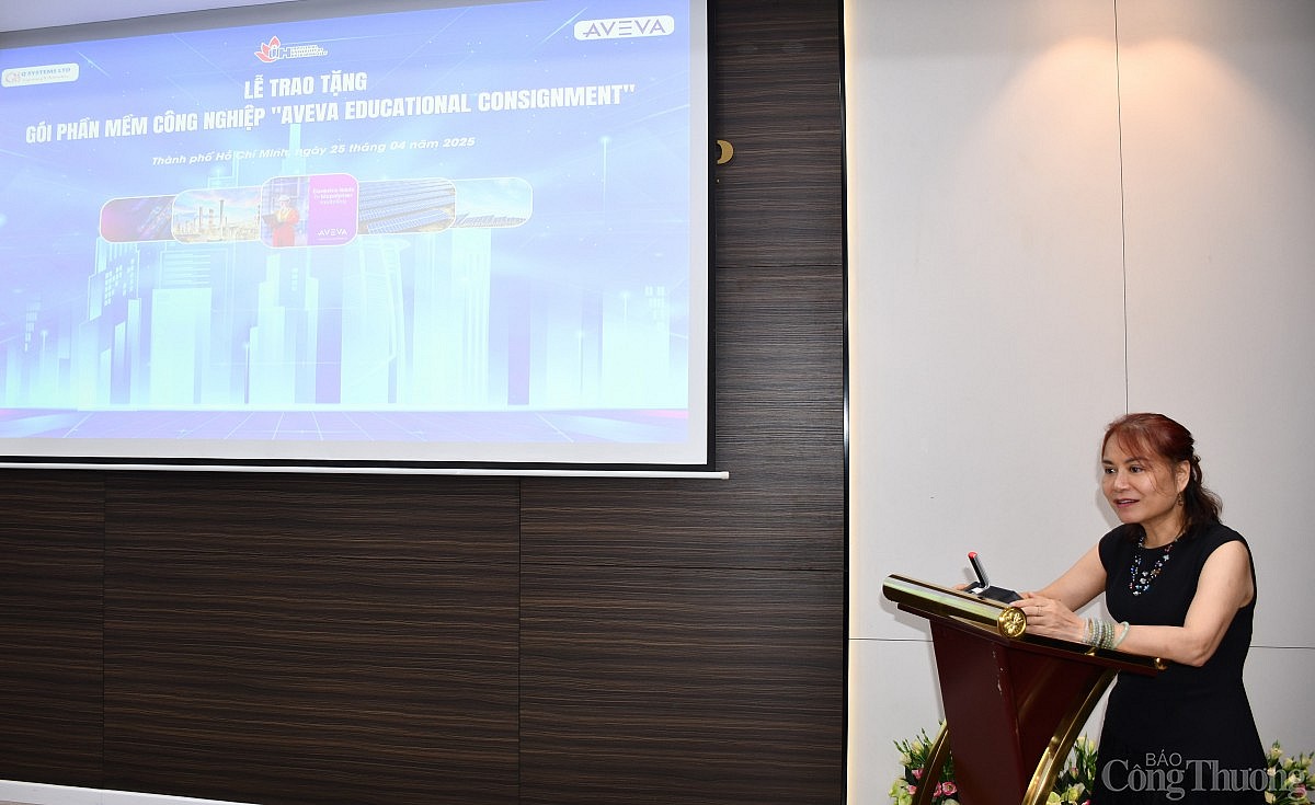 Đại học Công nghiệp TP.Hồ Chí Minh nhận tài trợ phần mềm