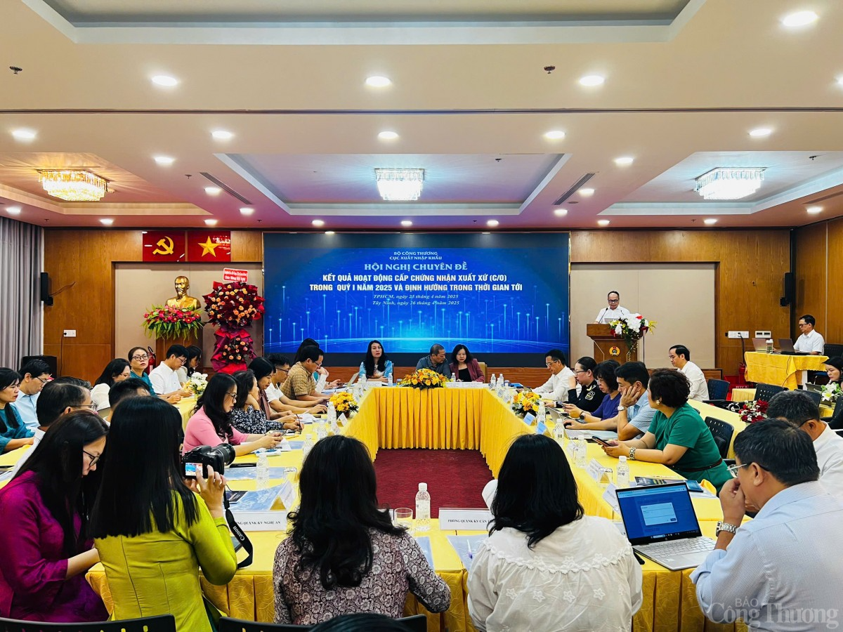 Bộ Công Thương tổ chức Hội nghị hoạt động cấp C/O không ưu đãi Bộ Công Thương tổ chức Hội nghị hoạt động cấp C/O không ưu đãi