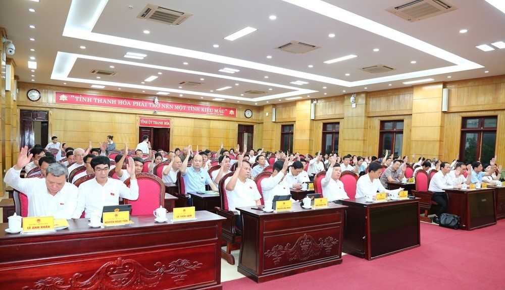 nghị quyết sáp nhập xã tỉnh thanh hóa