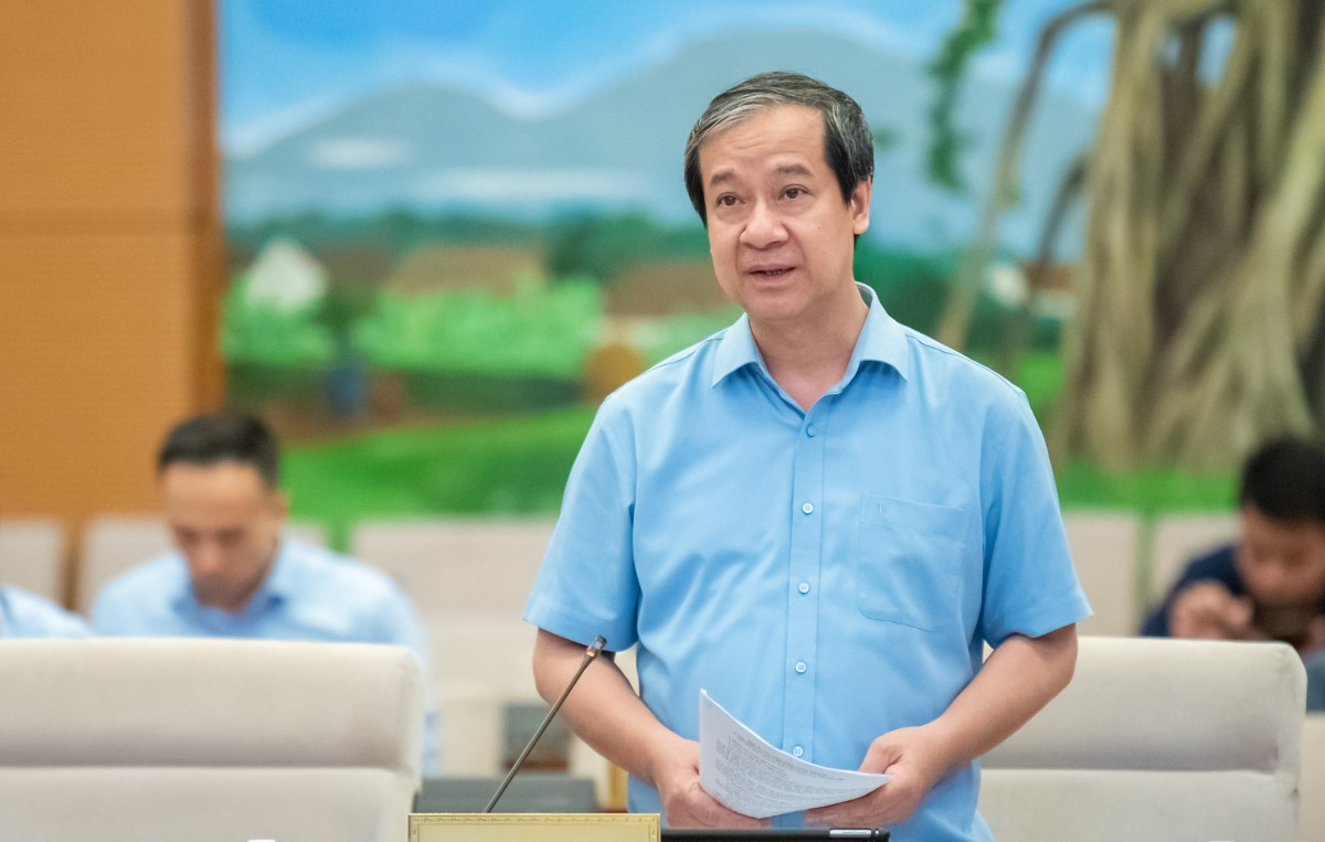 Bộ trưởng Bộ Giáo dục và Đào tạo Nguyễn Kim Sơn