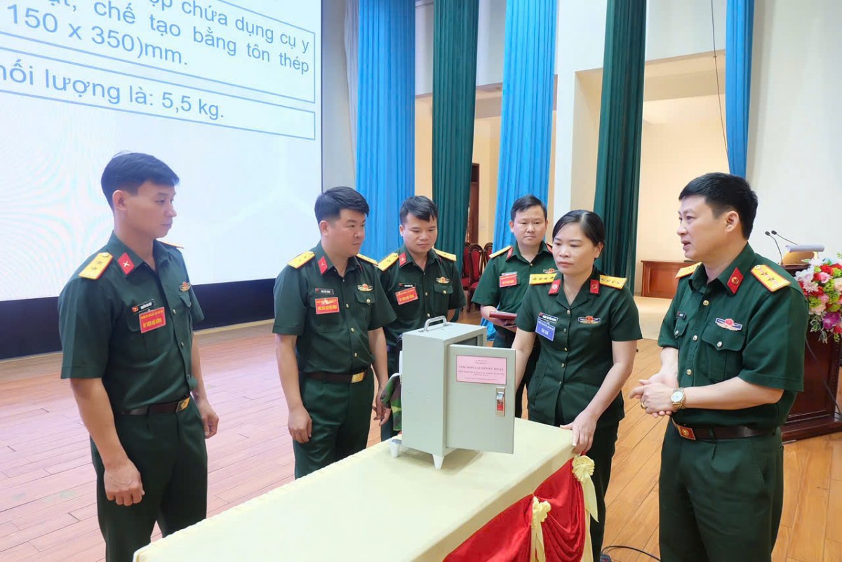 Hội đồng nghiệm thu đánh giá chất lượng các sáng kiến, giải pháp cải tiến kỹ thuật tại hội nghị