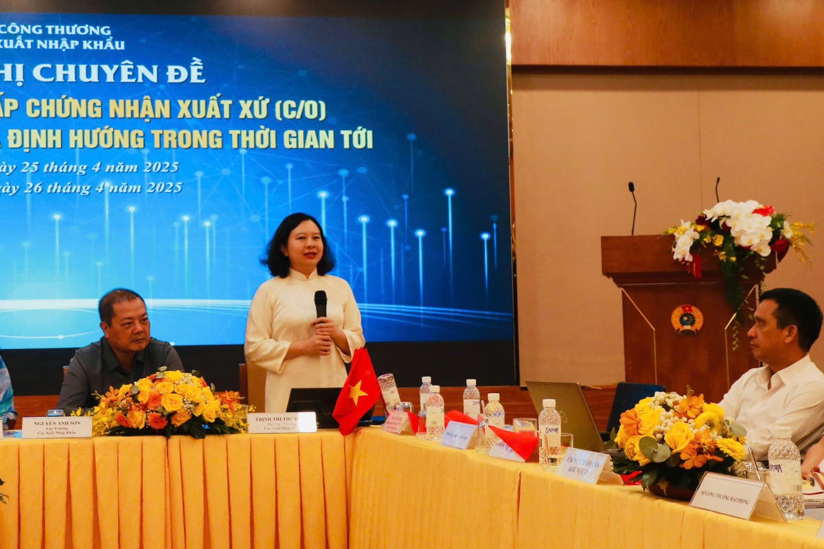 Bộ Công Thương tổ chức Hội nghị hoạt động cấp C/O không ưu đãi Bộ Công Thương tổ chức Hội nghị hoạt động cấp C/O không ưu đãi