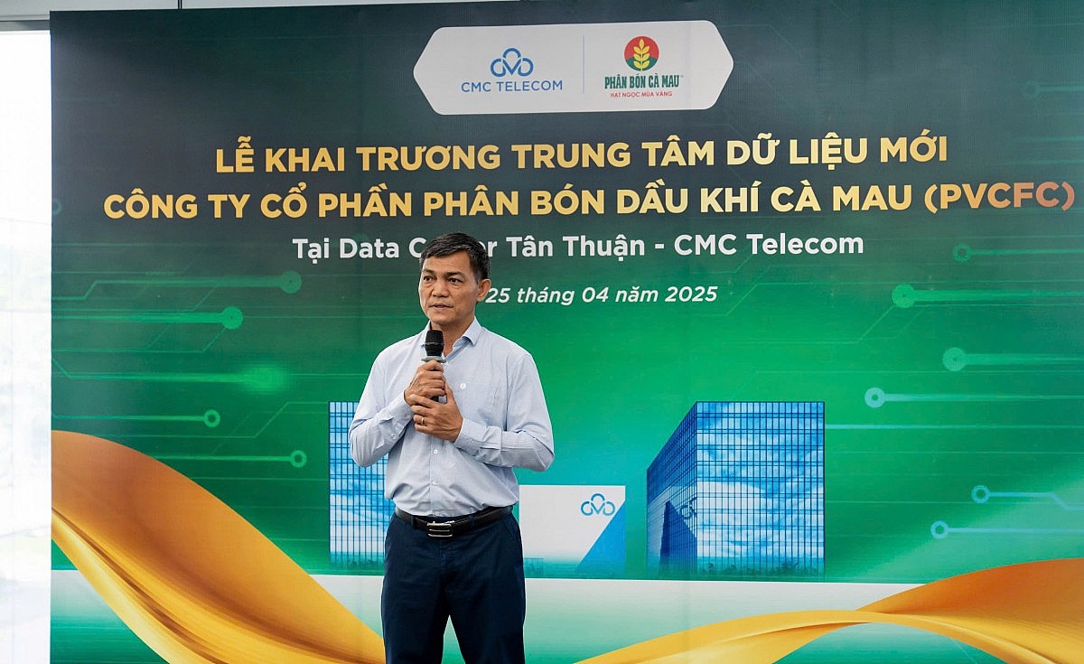Ông Văn Tiến Thanh – Tổng Giám đốc PVCFC nhận định, việc đầu tư và phát triển trung tâm dữ liệu hiện đại sẽ giúp PVCFC duy trì sự ổn định và nâng cao khả năng cạnh tranh trong môi trường kinh doanh với nhiều biến động Ông Văn Tiến Thanh – Tổng Giám đốc PVCFC nhận định, việc đầu tư và phát triển trung tâm dữ liệu hiện đại sẽ giúp PVCFC duy trì sự ổn định và nâng cao khả năng cạnh tranh trong môi trường kinh doanh với nhiều biến động