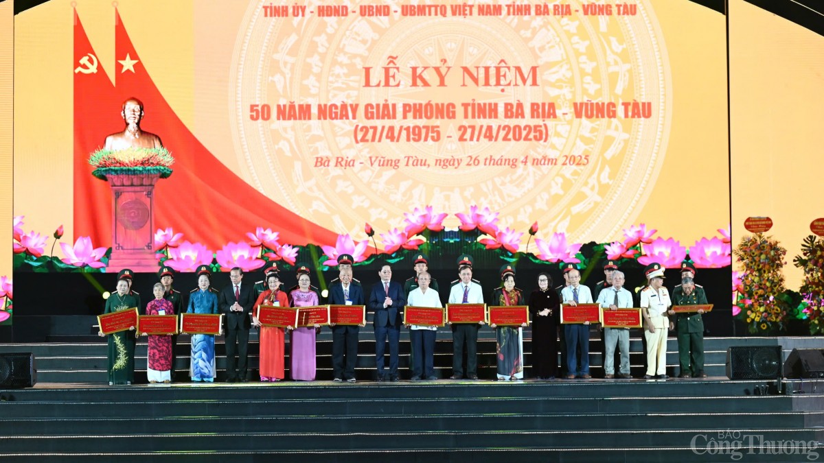 Kỷ niệm 50 năm Ngày Giải phóng tỉnh Bà Rịa - Vũng Tàu Kỷ niệm 50 năm Ngày Giải phóng tỉnh Bà Rịa - Vũng Tàu