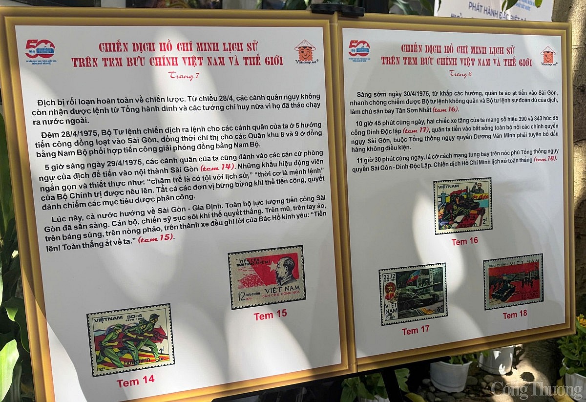 Ra mắt bộ tem đặc biệt chào mừng chiến thắng 30/4