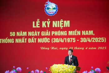 Đồng Nai kỷ niệm 50 năm Ngày giải phóng miền Nam, thống nhất đất nước 30/4