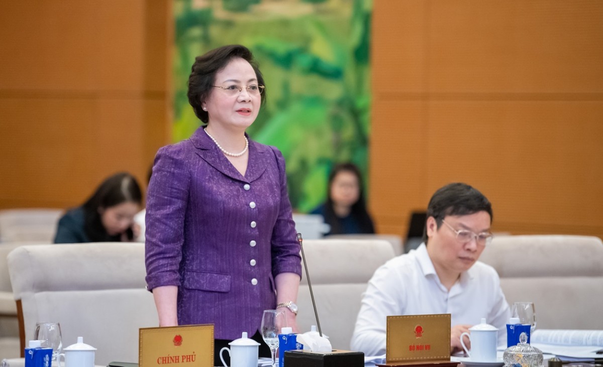 Bộ trưởng Bộ Nội vụ Phạm Thị Tranh Trà