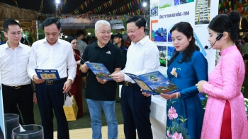 Khai mạc hội chợ triển lãm 'Công Thương - OCOP Thái Nguyên 2025'