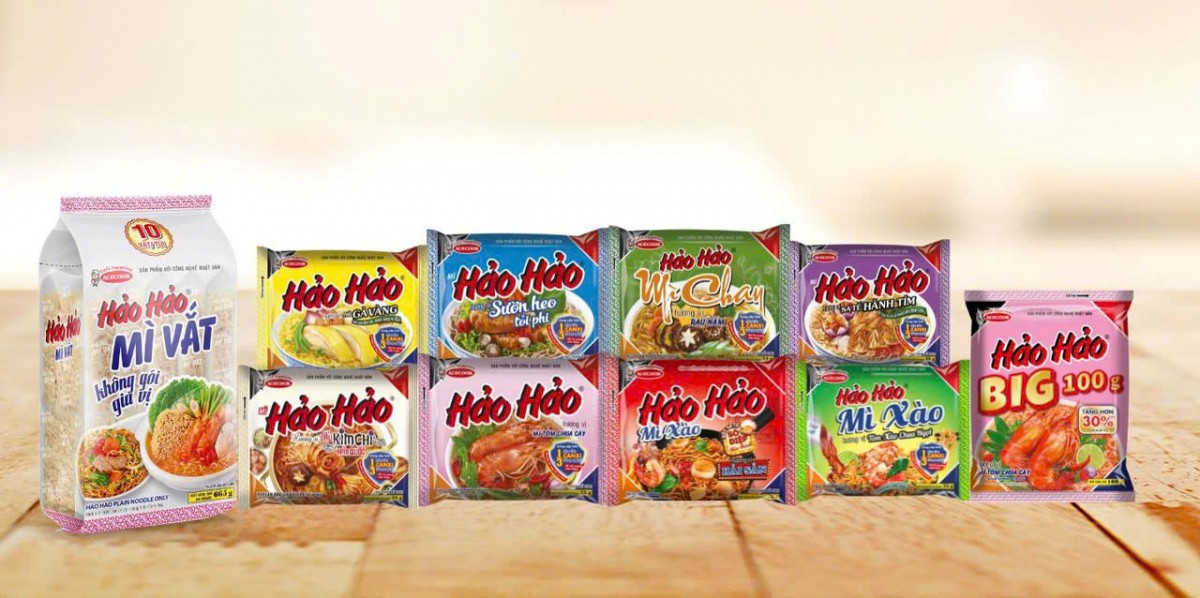 Hảo Hảo đã trở thành thương hiệu mì ăn liền “quốc dân” được nhiều người tiêu dùng Việt Nam ưa chuộng