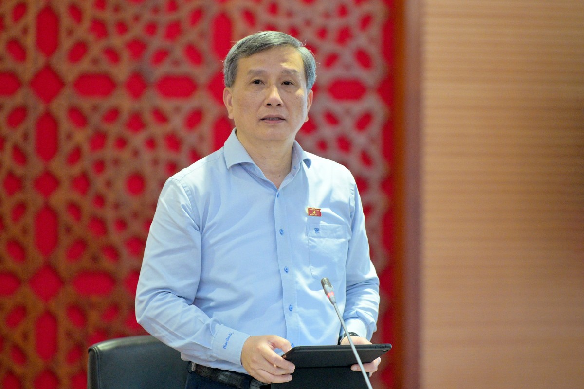 Chủ nhiệm Ủy ban Khoa học, Công nghệ và Môi trường Lê Quang Huy 