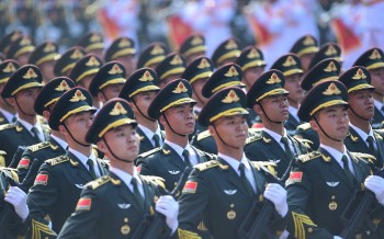 Các khối diễu binh Trung Quốc, Lào, Campuchia tạo ấn tượng tốt đẹp về tình hữu nghị