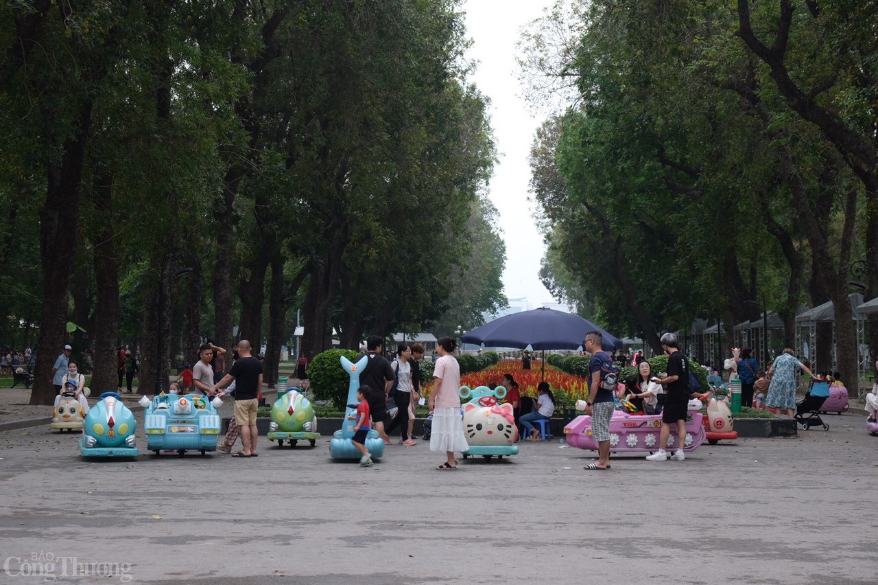 Trải nghiệm mới tại Công viên Thống nhất dịp nghỉ lễ