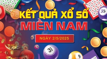 XSMN 2/5, kết quả xổ số miền Nam hôm nay 2/5/2025, KQXSMN 2/5