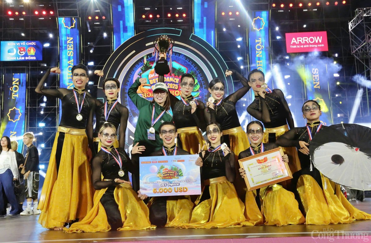 Bùng nổ sắc màu vũ đạo tại Dalat Best Dance Crew 2025