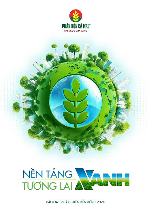 Trang bìa BCPTBV của PVCFC thể hiện sự cân bằng giữa phát triển kinh tế và bảo vệ môi trường. Trang bìa BCPTBV của PVCFC thể hiện sự cân bằng giữa phát triển kinh tế và bảo vệ môi trường.