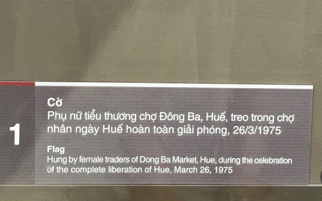 Những lá cờ kể chuyện lịch sử tại Bảo tàng Quân sự