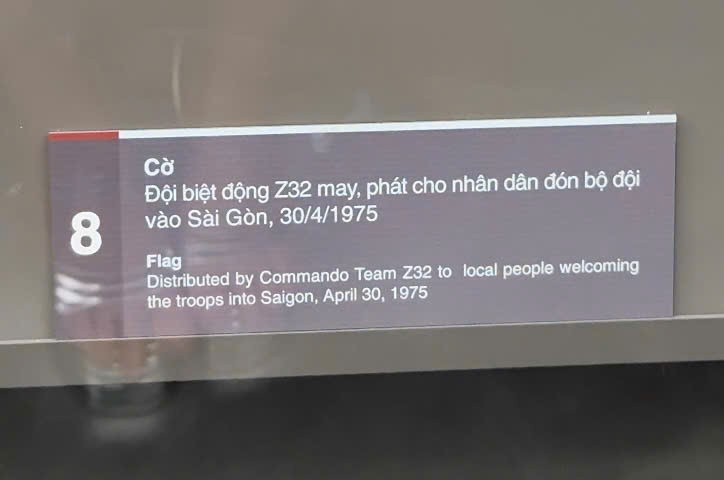 Những lá cờ kể chuyện lịch sử tại Bảo tàng Quân sự
